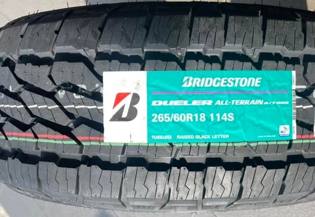 Bridgestone Dueler A/T 002 265/60 R18 tyre